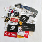 Custom Woven Labels for Clothing with Logo | NO MOQ