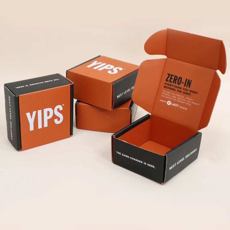 Eco Friendly Black Cookie Box with Logo | MOQ 500