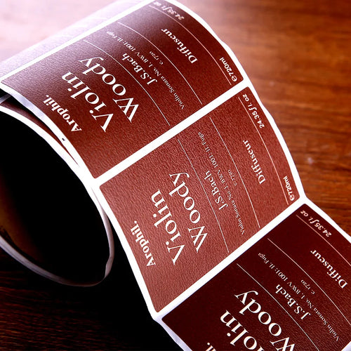 Custom Waterproof Bottle Labels — Digital Printing, 1,000 Pcs MOQ, 25+ Finishes