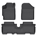 Toyota Yaris 3D All-Weather TPE Floor Mats Full Set (2006-2009, 2014-2022)