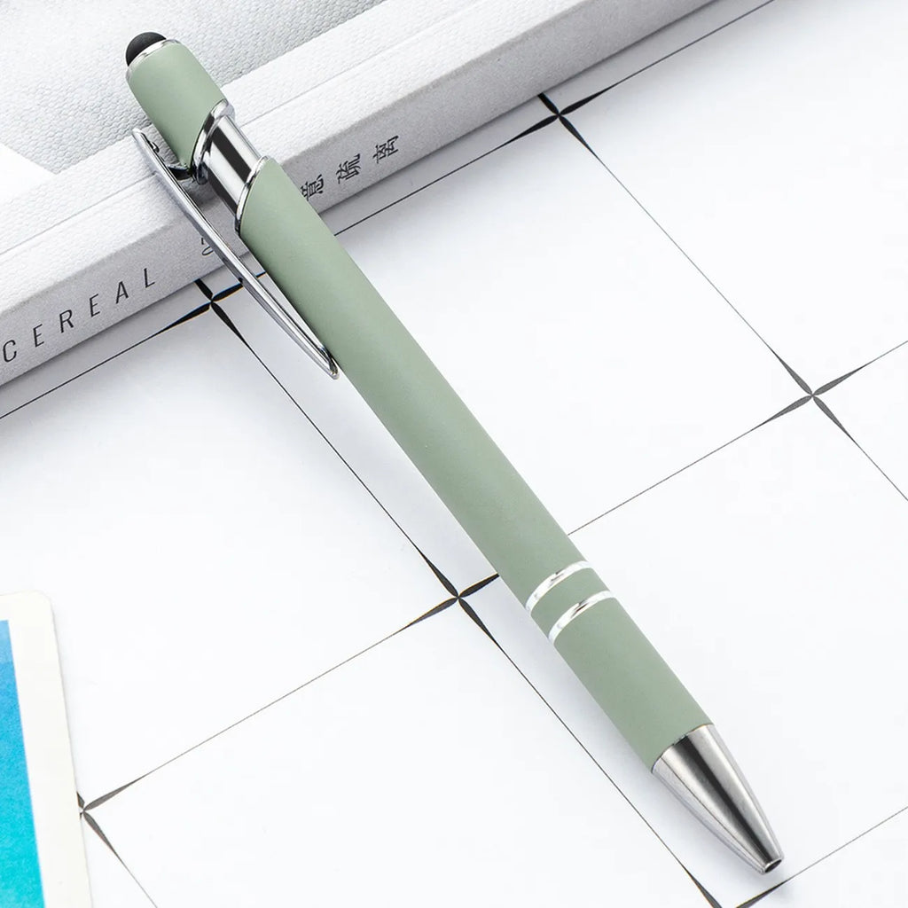 Custom 2-in-1 Stylus Ballpoint Pen with Logo | MOQ 10