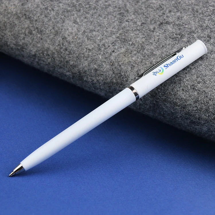 Custom Ballpoint Pens with Logo – 100 MOQ, UV Printing, 6g