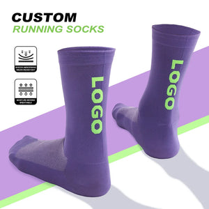 Custom Running Socks with Logo | Nylon Compression | MOQ 500