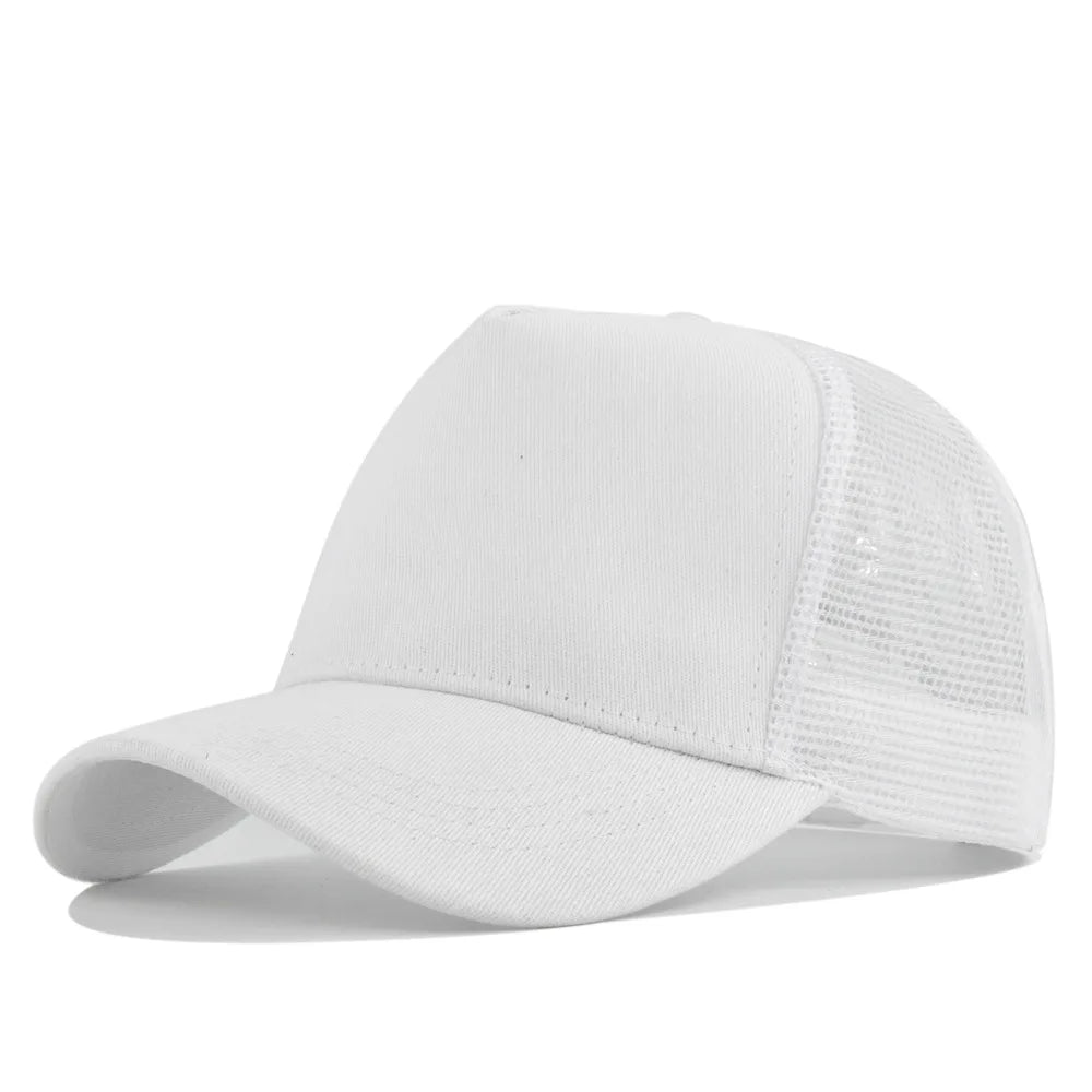 Custom Trucker Hat 5 Panel Mesh | 30 Pcs MOQ Bulk Wholesale Cap