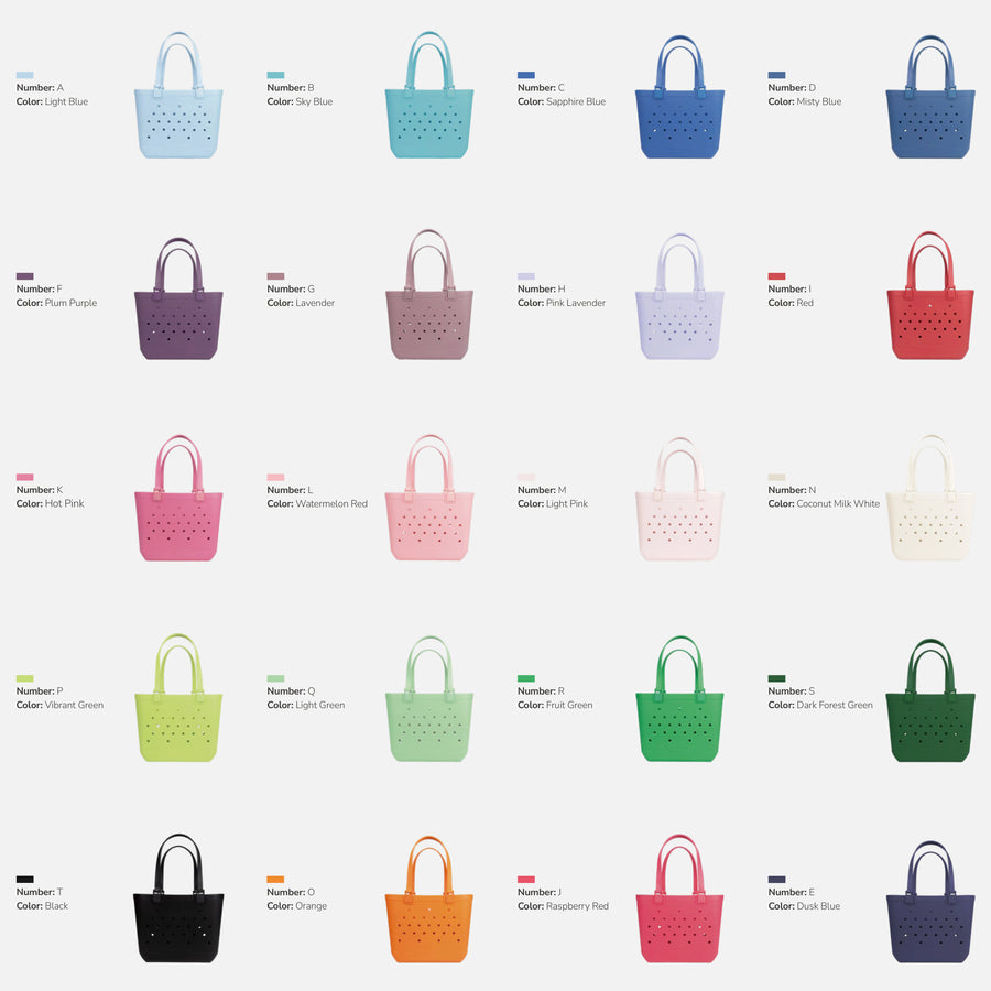Custom Waterproof EVA Beach Tote Bag | 10 MOQ, CE/UL/RoHS Certified, 30 Colors