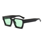 Custom Logo UV400 Rectangle Sunglasses | PC Frame 100 MOQ Private Label