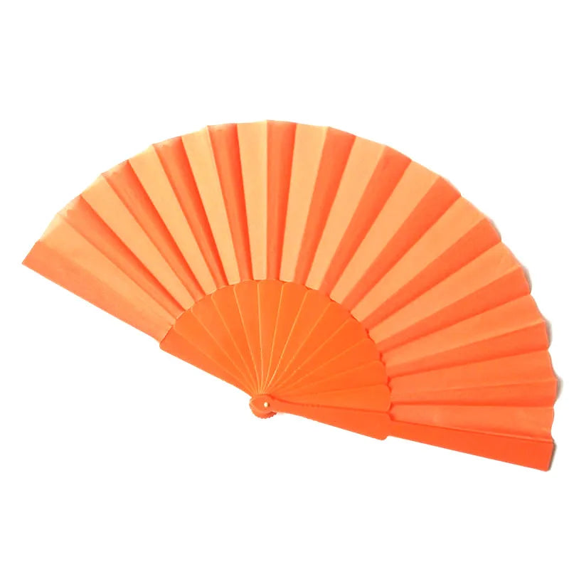Hot Sale Custom logo Folding Hand Fans 13 Inch Large Folding Bamboo Hand Fan for Wedding