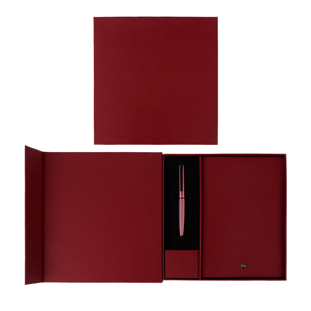 Custom Leather Notebook with Logo | BSCI Certified | 1000 MOQ