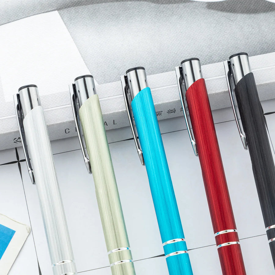 Custom Metal Ballpoint Pens: 100 MOQ, 20-Day Lead, 1.0mm | Personalized Logo Promotional Gifts