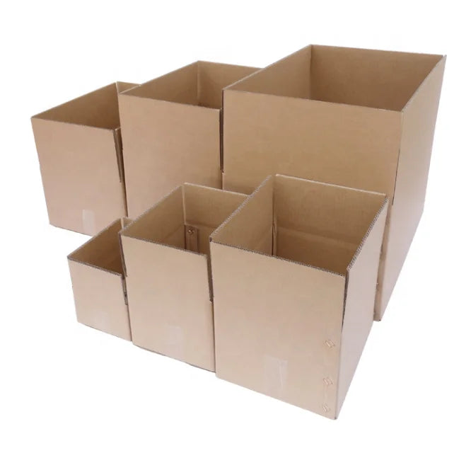 Custom 5-Ply Corrugated Shipping Box with Logo | 500 MOQ, ISO Certified, Strong
