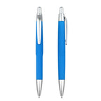 Custom Rubber Coated Pen 1.0mm | Orange Promotional Pen | 50pc MOQ