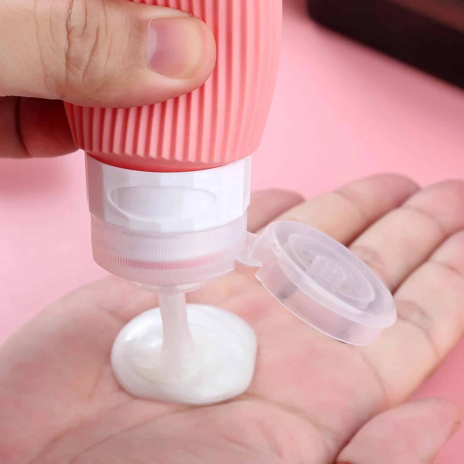Silicone Travel Bottle Set | 90ml TSA Approved | 100 MOQ | Leak Proof