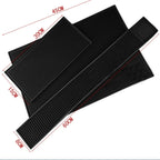 Custom PVC Bar Mat with Logo | Black, MOQ 500