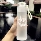 Custom Glass Water Bottles 1 MOQ | 480ml Color Changing Promotional Gift