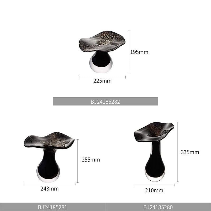 Hand-Blown Glass Vase | 1 MOQ for Luxury Home Decor & Hospitality