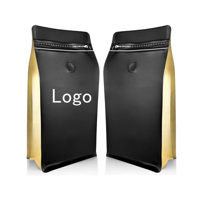Aluminum Foil Coffee Bags | 10,000 Pcs MOQ, Barrier Protection | Food-Grade