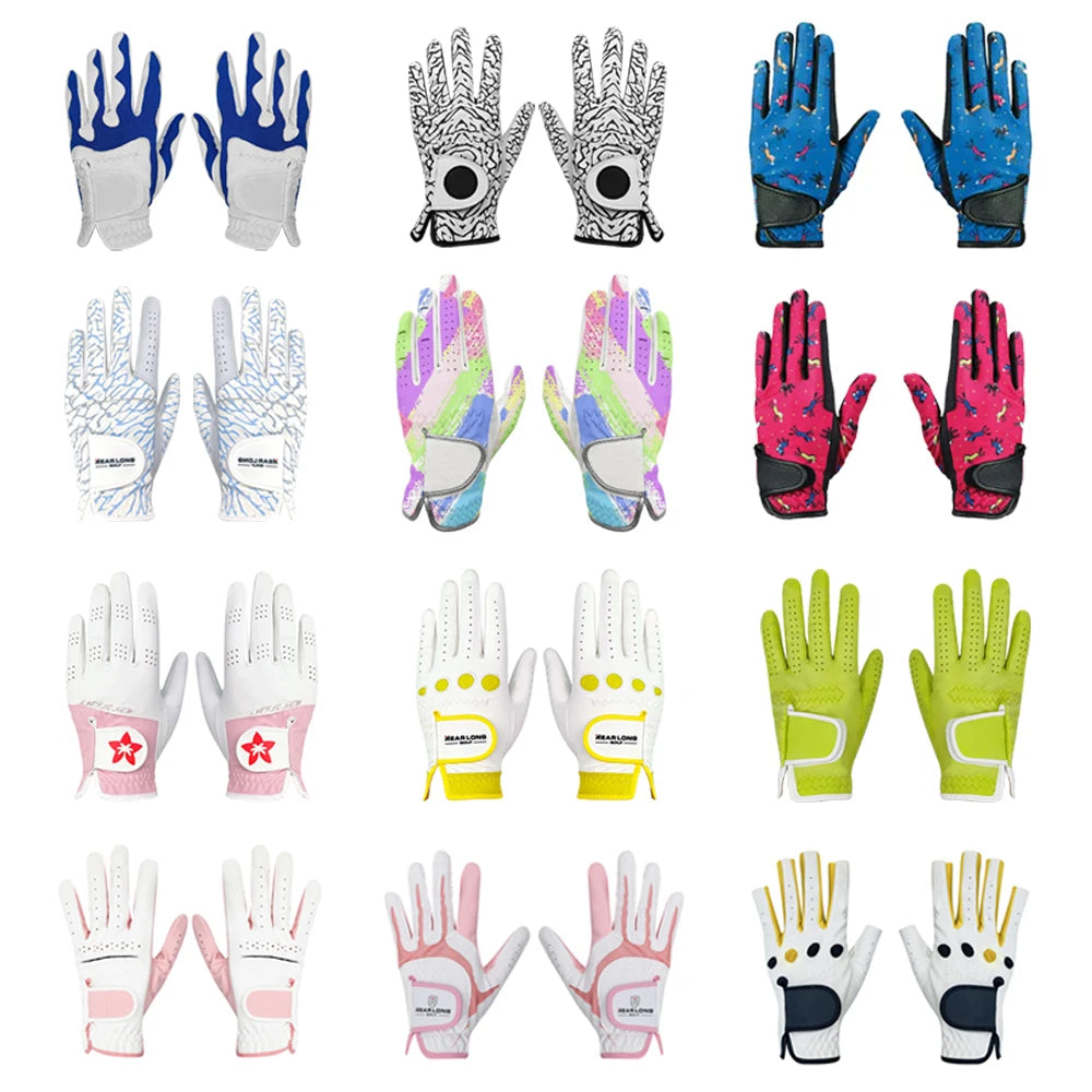 Custom Cabretta Leather Golf Gloves with Logo | Right Hand Wholesale
