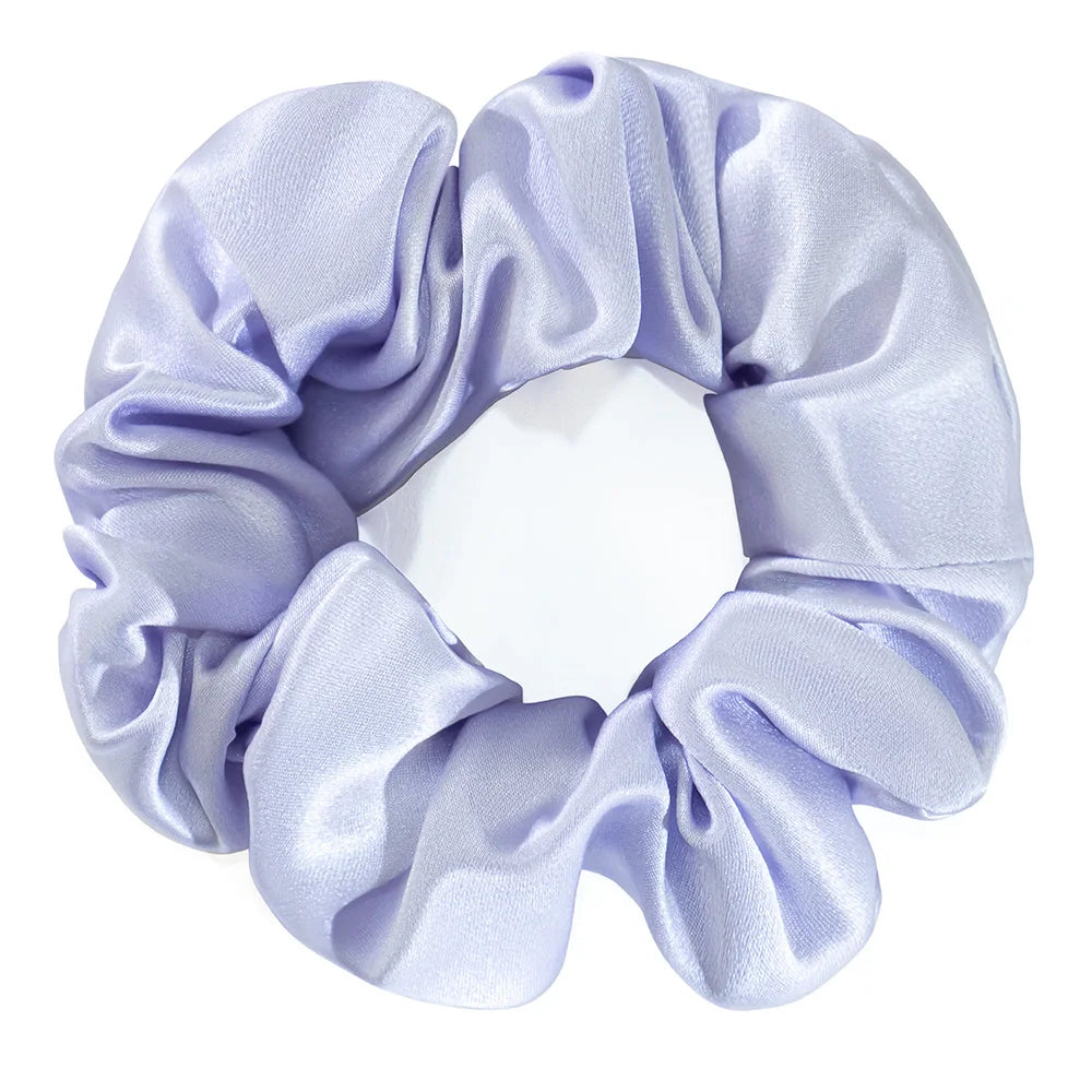 Custom Silk Scrunchies with Logo | Bulk MOQ 2 Pcs