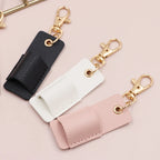 Custom PU Leather Pencil Case 5x2cm | Litchi Pattern | 2pc MOQ | Luxury