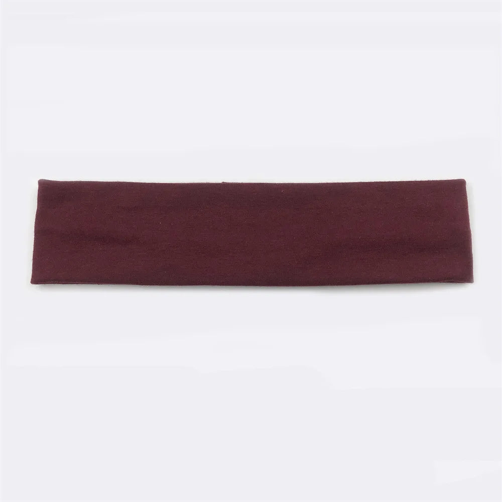 Custom Spandex Headband for Women | 23.5cm Stretch Hair Band for Sports & Fashion