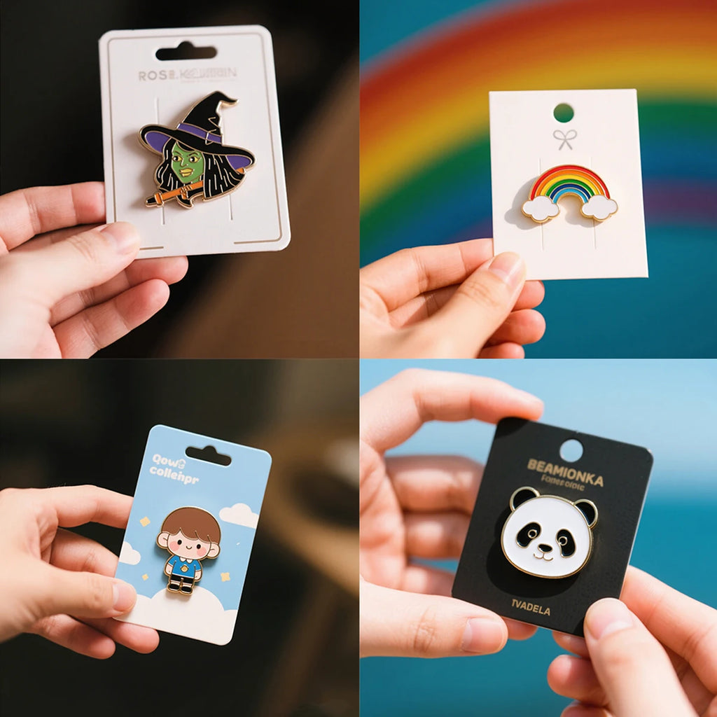 Custom Enamel Lapel Pins with Logo | MOQ 10 for Customization