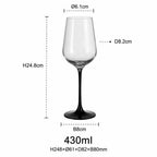 Vintage Crystal Wine Glasses: 500 MOQ, 14-Day Lead, LFGB Certified | Custom 500-1000ml Goblets