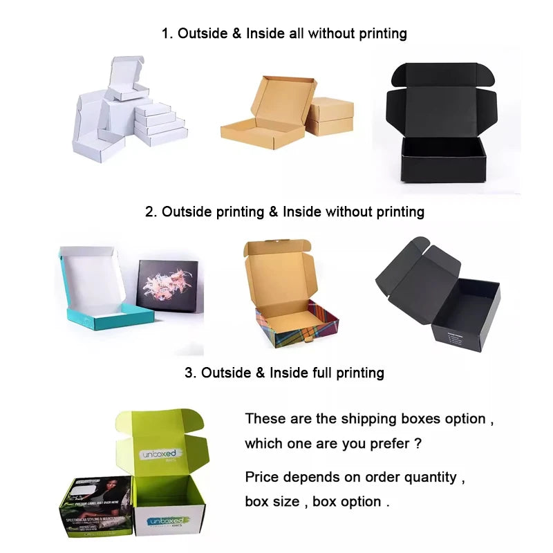 Custom Corrugated Mailer Boxes | 500 MOQ | 9-Day Lead | Gold Foil