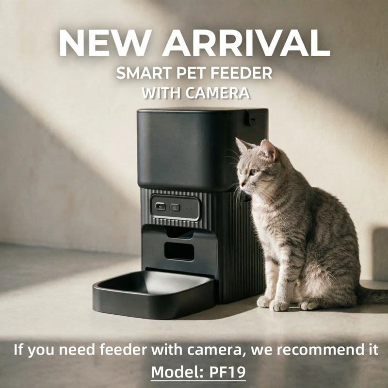 Custom Tuya Smart Pet Feeder with Logo | WiFi 6L MOQ Quote