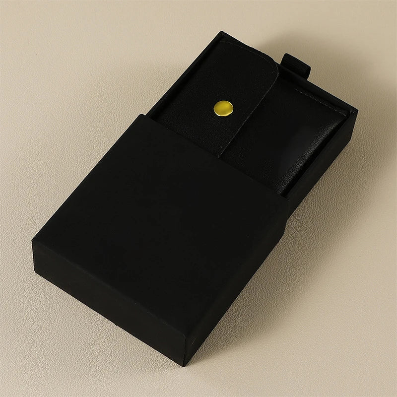 Custom Leather Jewelry Box with Deboss Logo | 500 MOQ Bulk Packaging for Retail & Gifts