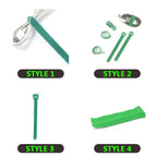 Custom nylon cable ties with adhesive backing for employee kits & conferences. 1,000 MOQ, 7-day samples, screen printing
