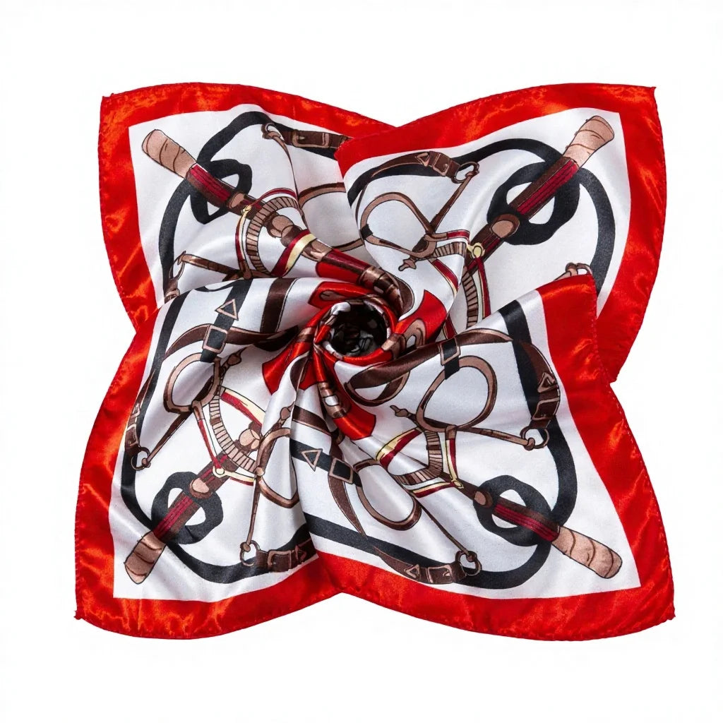 Personalized Silk Satin Scarves | 2-Piece MOQ & 3-7 Day Lead Time | 46 Colors | OEM Manufacture