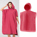 Custom Synthetic Anti-Odor Beach Changing Robe Poncho