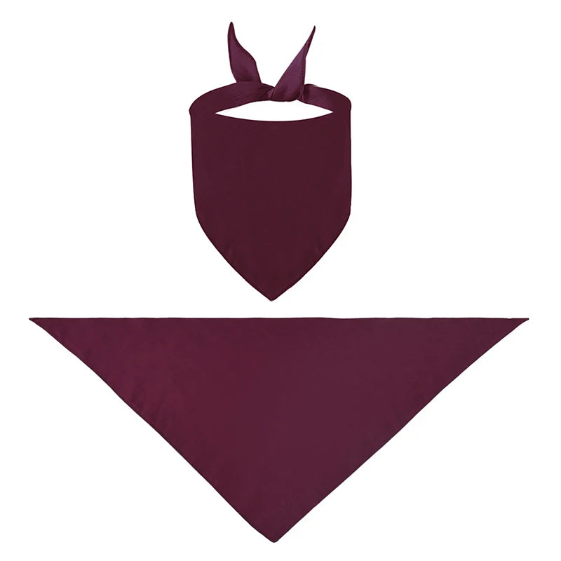 Pet Triangular Bandanas — 15 Colors, 2 Pcs MOQ, Sublimation Printing