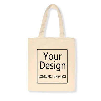 Custom Canvas Tote Bags with Logo | 10 MOQ Heavy-Duty Wholesale