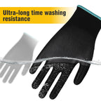 Custom Gloves With Logo 13 Gauge Polyester PU Coated Gloves Mechanic Home Work Safety PU Coated Protective Gloves