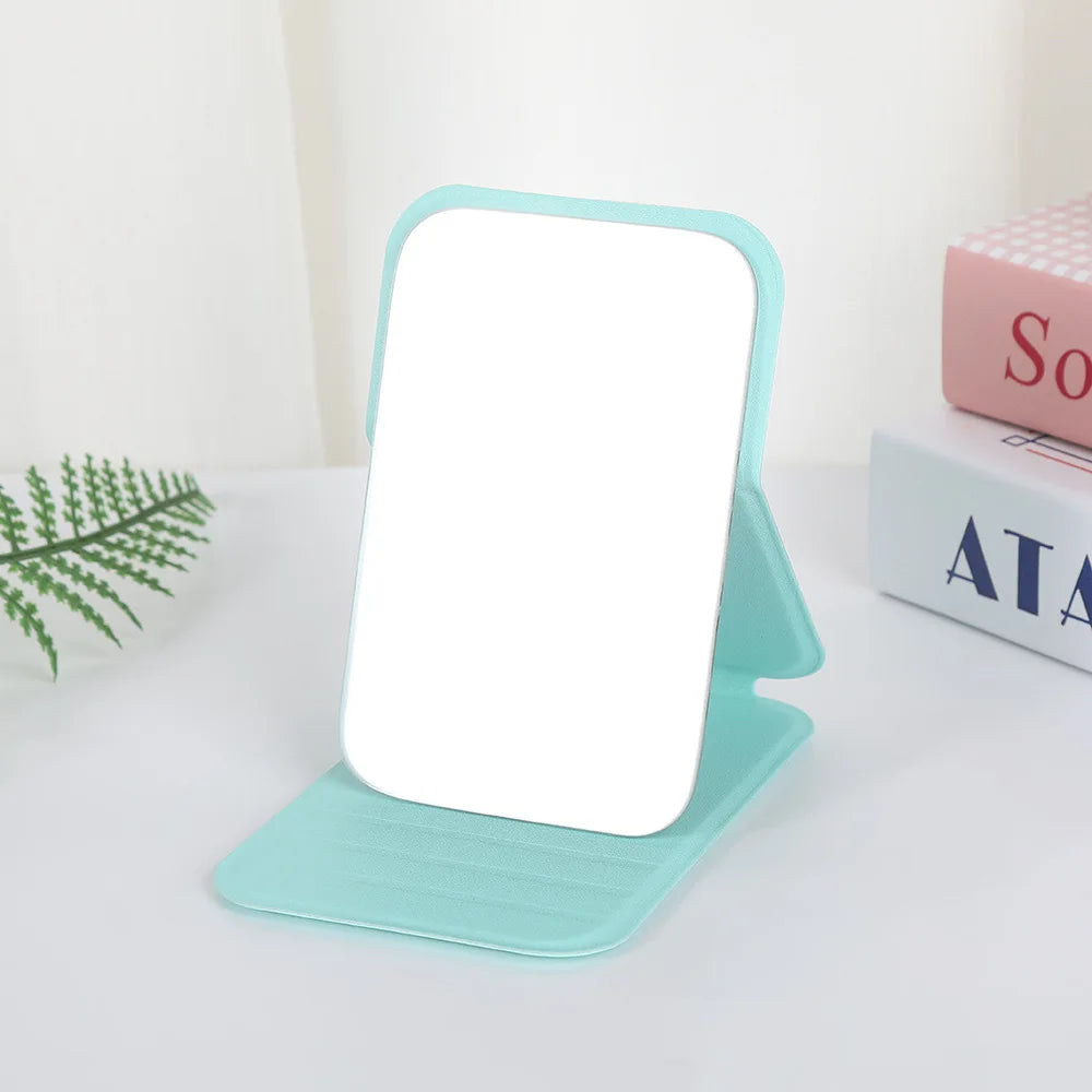 Custom Pocket Mirrors with Logo | PU Leather | MOQ 100 pcs