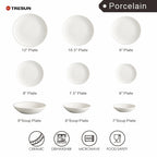 Custom Porcelain Plates | 24 MOQ | Dishwasher/Microwave Safe