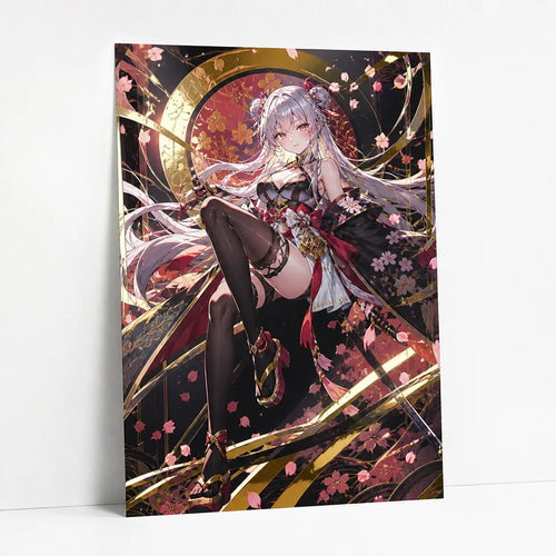 Custom Gold Foil Art Prints | 350GSM Cardstock | 30 Pcs MOQ | Convention Merch