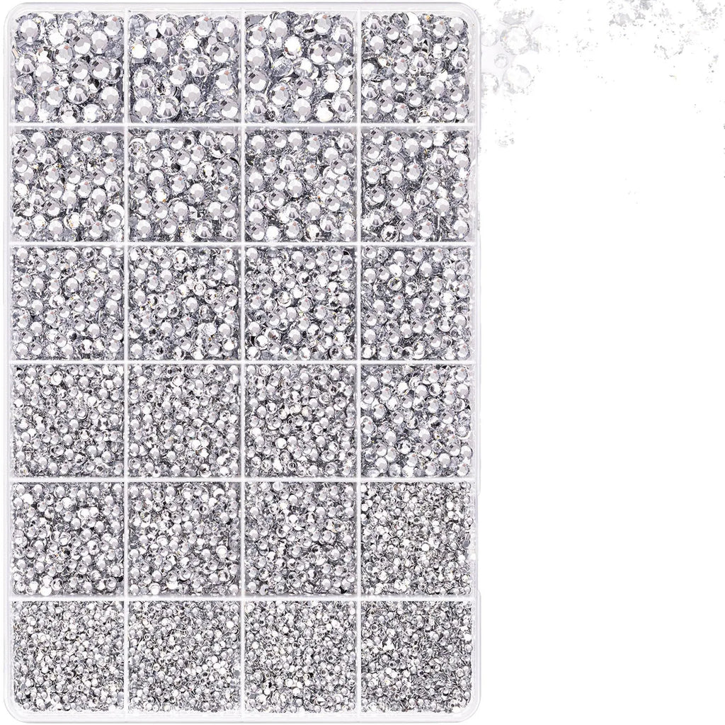 40 Color Resin Rhinestone Set 3mm | 14 Facets | DIY Nail Art Craft