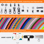 Custom Nylon Crossbody Phone Strap with Universal Tether Patch