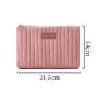 Custom Velvet Cosmetic Bags with Logo — Zipper Closure, Embroidery & Woven Labels