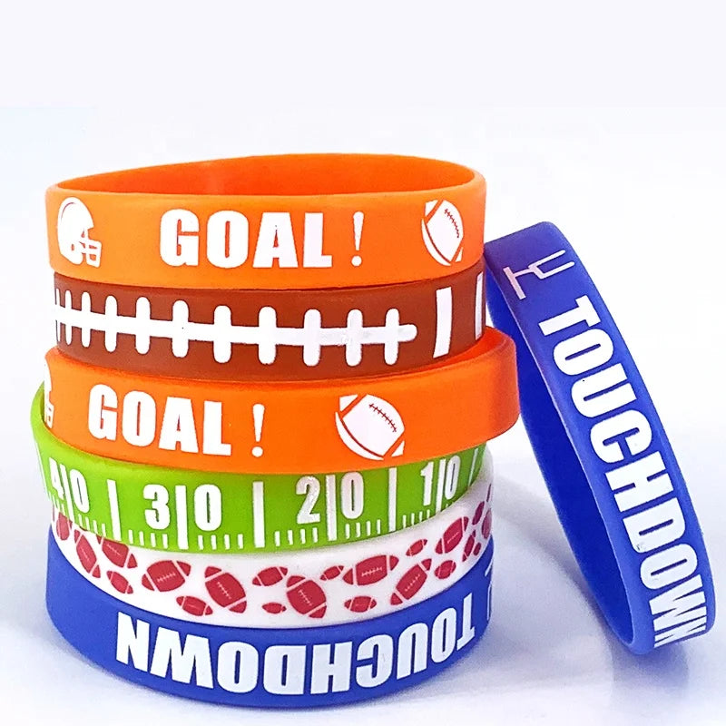 Christmas Silicone Wristbands 100 pcs | Custom Logo