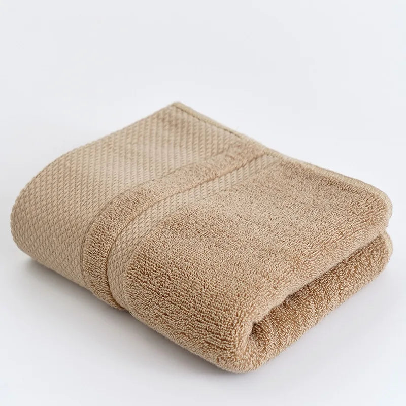 100% Pure Cotton Extra-Thick Face Towel | 120g | OEM Logo | 1 MOQ | Hotel Spa