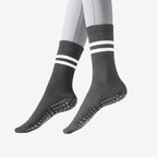 Custom Embroidered Anti-Slip Yoga Socks | Women's Grip Socks with Logo | Premium Studio Retail