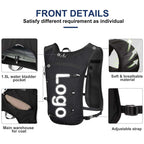 Custom Waterproof Hydration Vest with Logo | MOQ 500 pcs