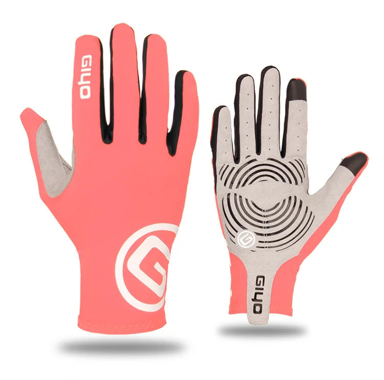 Custom Full-Finger Cycling Gloves with Logo | MOQ 50 pcs
