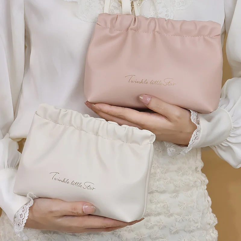 Custom PU Leather Cosmetic Bags | Open Top | 30-Day Lead