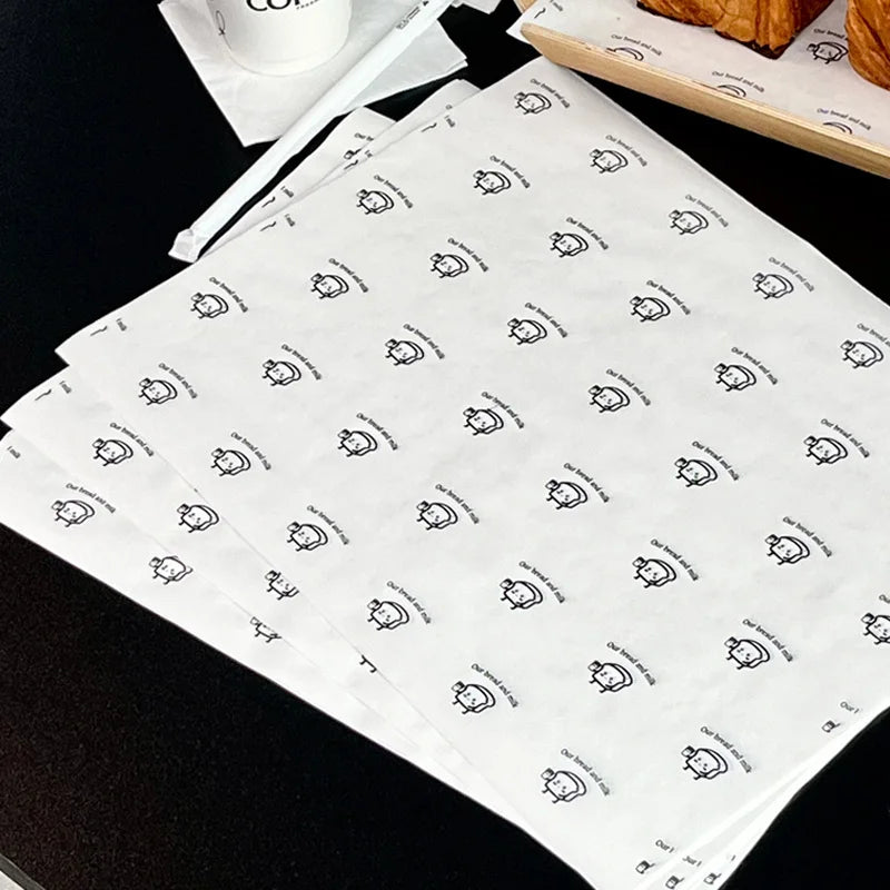 Food Grade Wrapping Paper | Custom Print | Oil-Proof | FSC