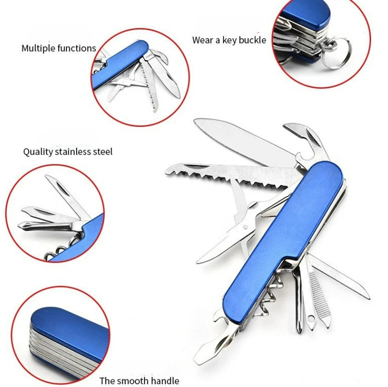Custom Logo Folding Utility Knife | EDC Multitool Pocket Knife