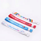 Custom Sublimation Fabric Wristbands | No Minimum MOQ 350×15mm Events